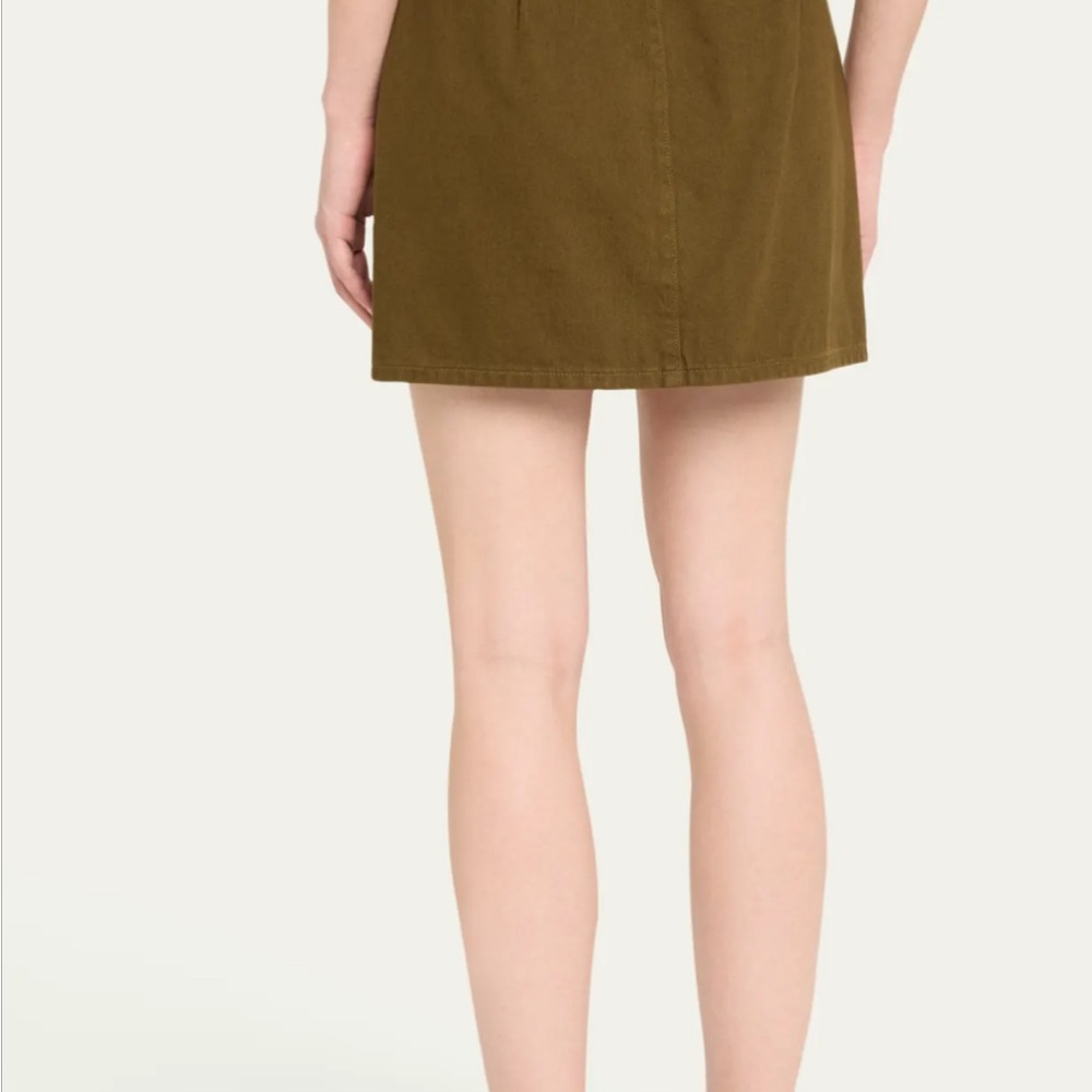 NWT L’AGENCE Kris Button Front Mini Skirt - Picture 3 of 7